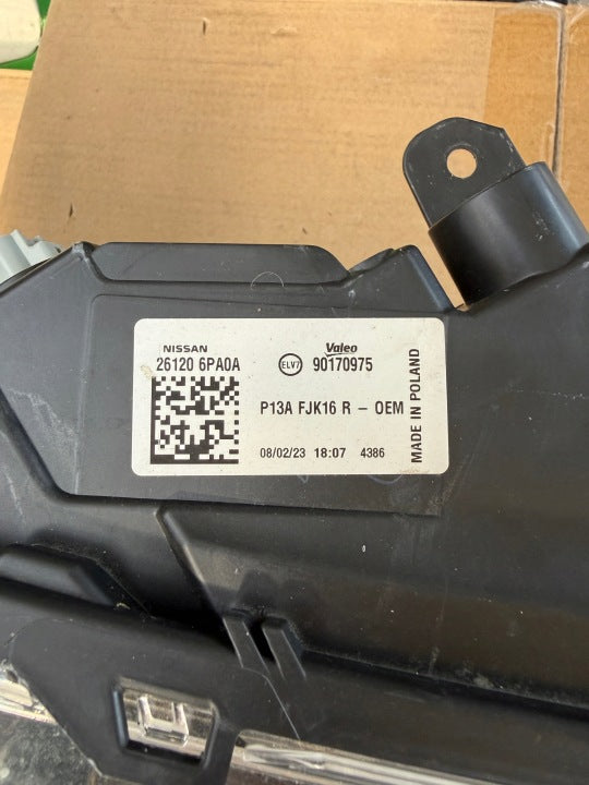 Frontscheinwerfer Nissan Juke 261206PA0A P13AFJK16R Rechts Headlight SCH6599960354ad
