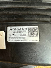 Laden Sie das Bild in den Galerie-Viewer, Frontscheinwerfer Mercedes-Benz Glc A2539065003 LED Rechts Headlight SCH6605182533ng