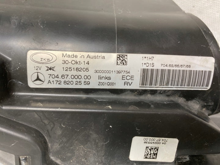 Frontscheinwerfer Mercedes-Benz Slk A1728202559 Links Scheinwerfer Headlight SCH6621378835ws
