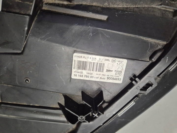 Frontscheinwerfer Peugeot 5008 I 1616878080 Rechts Scheinwerfer Headlight SCH6622368610rs