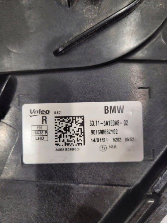 Frontscheinwerfer BMW X2 F39 5A1E0A8-02 LED Rechts Scheinwerfer Headlight SCH6632449312ci