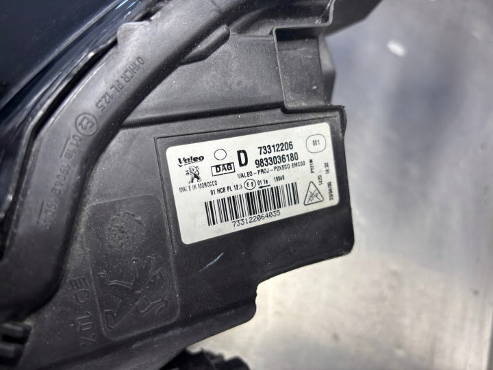 Frontscheinwerfer Peugeot 208 II 9833036180 Rechts Scheinwerfer Headlight SCH6657904956di