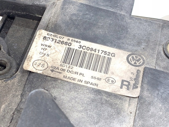 Frontscheinwerfer VW Passat 3C0941752G Rechts Scheinwerfer Headlight SCH6659724689cb