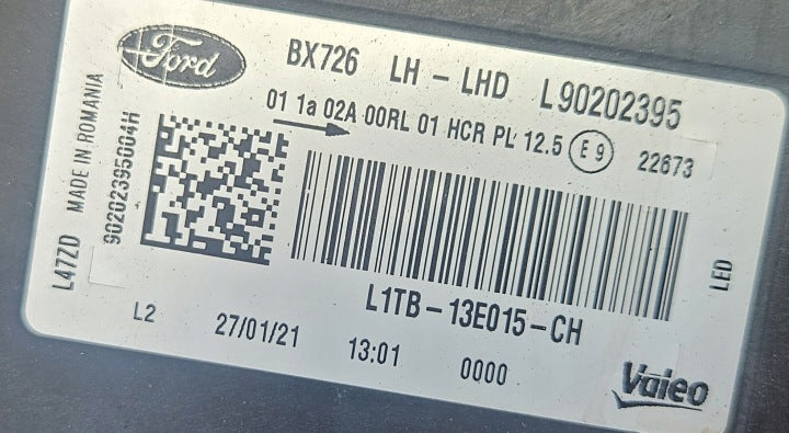 Frontscheinwerfer Ford Puma 1LTB-13E015-CH LED Links Scheinwerfer Headlight SCH6690650777lk