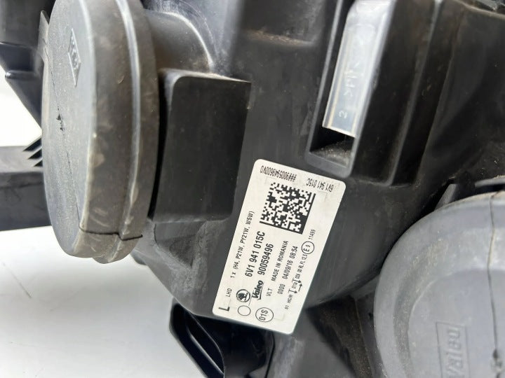 Frontscheinwerfer Skoda Fabia III 6V1941015C Links Scheinwerfer Headlight SCH6703472449tv