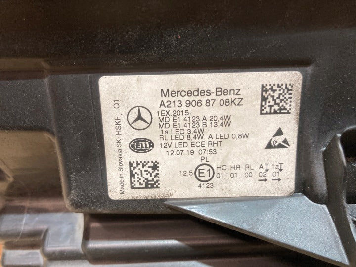 Frontscheinwerfer Mercedes-Benz W213 A213968708KZ Links Scheinwerfer Headlight SCH6707497586jm