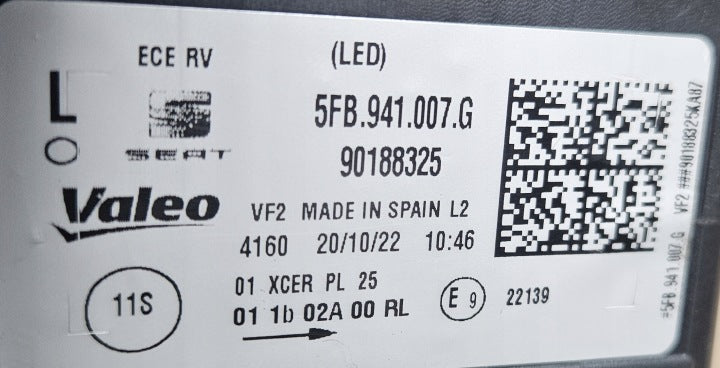 Frontscheinwerfer Seat Tarraco 5FB941007G LED Links Scheinwerfer Headlight SCH6755735683gw