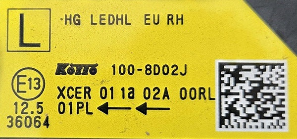 Frontscheinwerfer Nissan Qashqai III J12 100-8D02J LED Links Headlight SCH6822416921qd