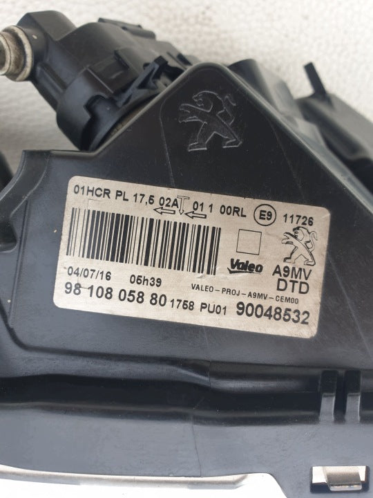 Frontscheinwerfer Peugeot 208 I 9810805880 LED Rechts Scheinwerfer Headlight SCH6823167618za