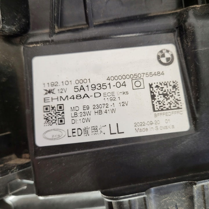 Frontscheinwerfer BMW 4 G22 G23 5A19351 Full LED Links Scheinwerfer Headlight SCH6858014762ss