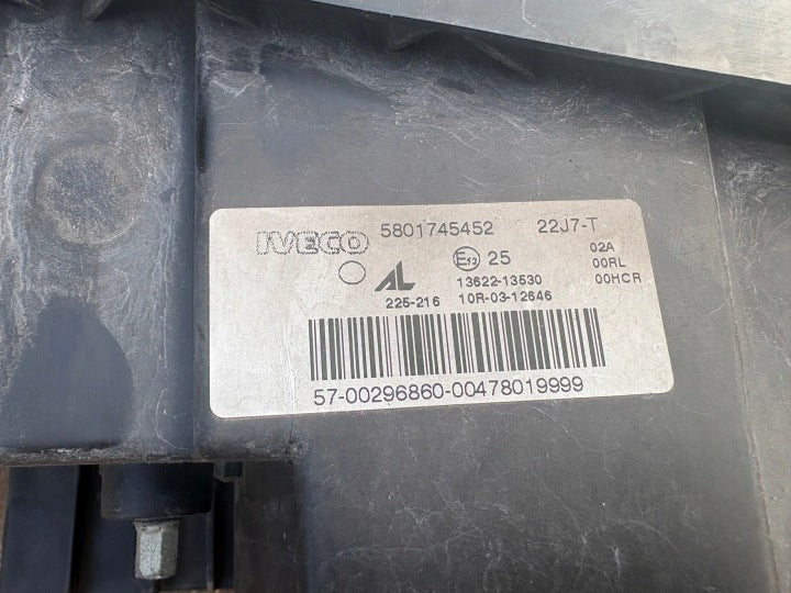Frontscheinwerfer Iveco I 5801745452 Rechts Scheinwerfer Headlight SCH6877658273ca