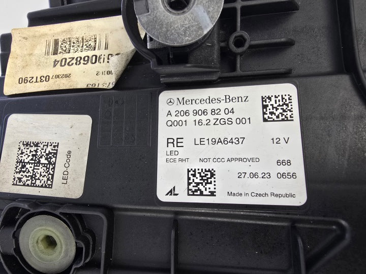 Frontscheinwerfer Mercedes-Benz W206 A2069068204 LED Rechts Headlight SCH6933966084xp