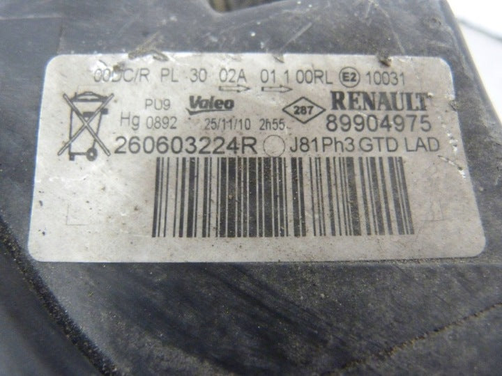 Frontscheinwerfer Renault Espace IV 260603224R Links Scheinwerfer Headlight SCH6978372758yn
