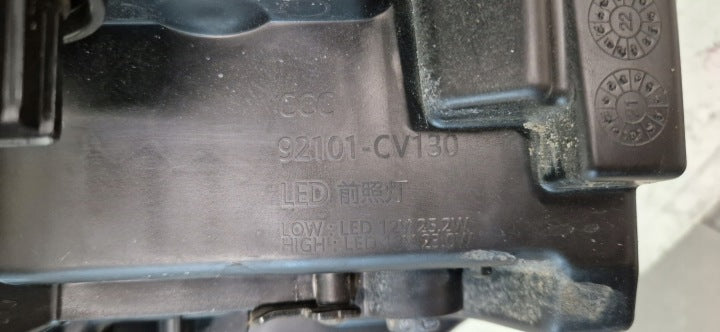 Frontscheinwerfer Kia Ev6 92101-CV130 LED Links Scheinwerfer Headlight SCH6981049388op