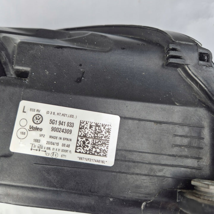 Frontscheinwerfer VW Golf VII 5G1941033 Xenon Links Scheinwerfer Headlight SCH6997217189lv