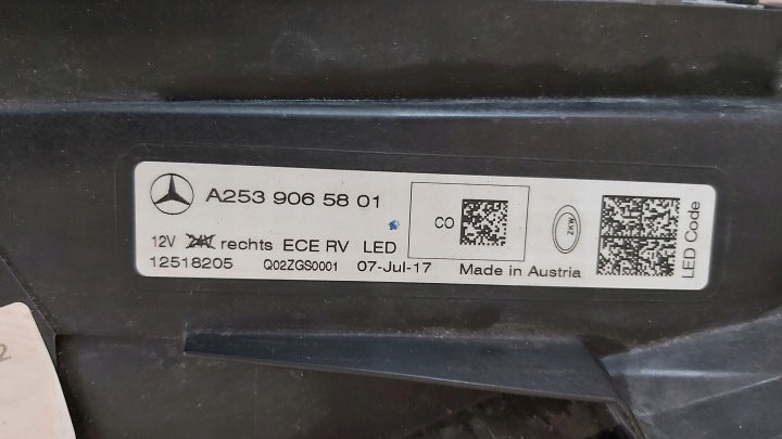 Frontscheinwerfer Mercedes-Benz Glc A2539065801 LED Rechts Headlight SCH7020151416ev