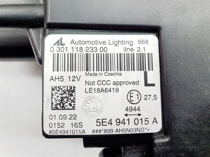 Frontscheinwerfer Skoda Octavia I 5E4941015A Full LED Links Headlight SCH7044832010wo