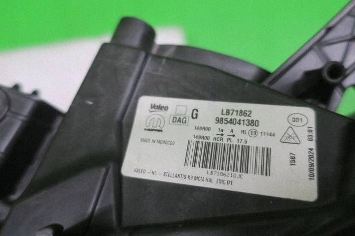 Frontscheinwerfer Fiat Doblo 9854041380 Links Scheinwerfer Headlight SCH7052850510vu