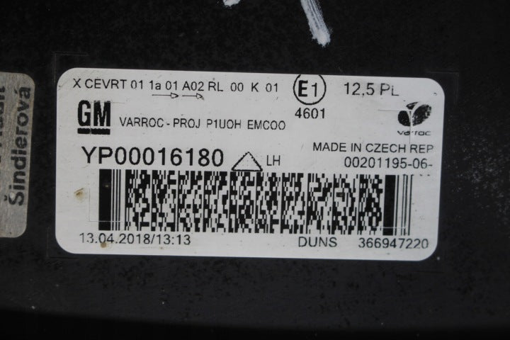 Frontscheinwerfer Opel Grandland X YP00016180 Links Scheinwerfer Headlight SCH7053239061an