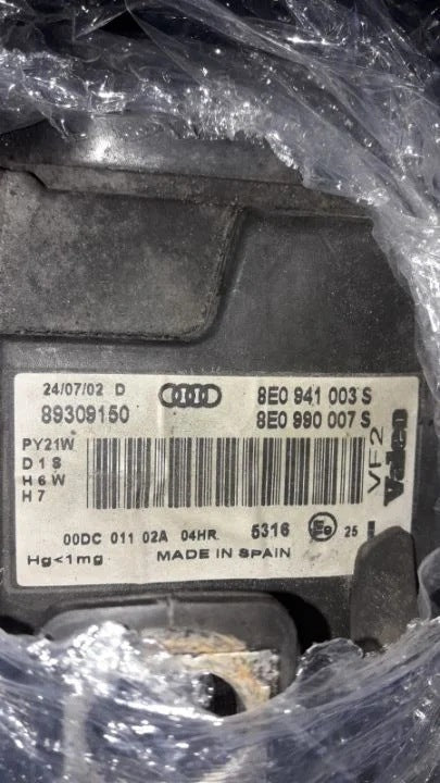 Frontscheinwerfer Audi A4 B6 8E0941003S Links Scheinwerfer Headlight SCH7062855247vp