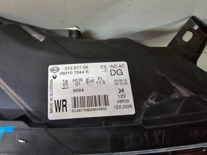 Frontscheinwerfer Renault Captur I 260107244R LED Rechts Scheinwerfer Headlight SCH7097051101nj