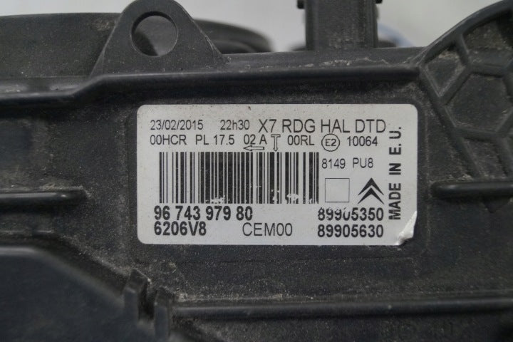 Frontscheinwerfer Citroën C5 III 9674397980 Rechts Scheinwerfer Headlight SCH7110266657mc