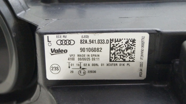 Frontscheinwerfer Audi A1 82A94103389 LED Links Scheinwerfer Headlight SCH7121542471gc
