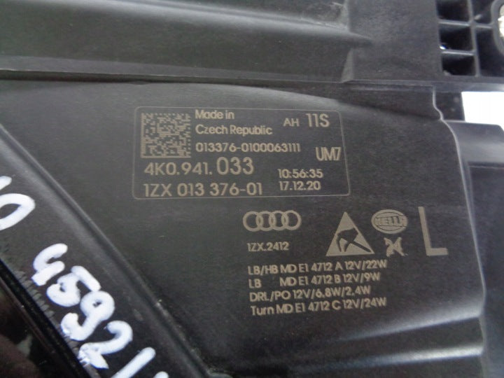 Frontscheinwerfer Audi A6 C8 4K0941033 Links Scheinwerfer Headlight SCH7147958826rg