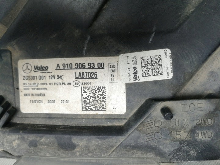 Frontscheinwerfer Mercedes-Benz Sprinter A9109069300 LED Links Headlight SCH7149763366sg
