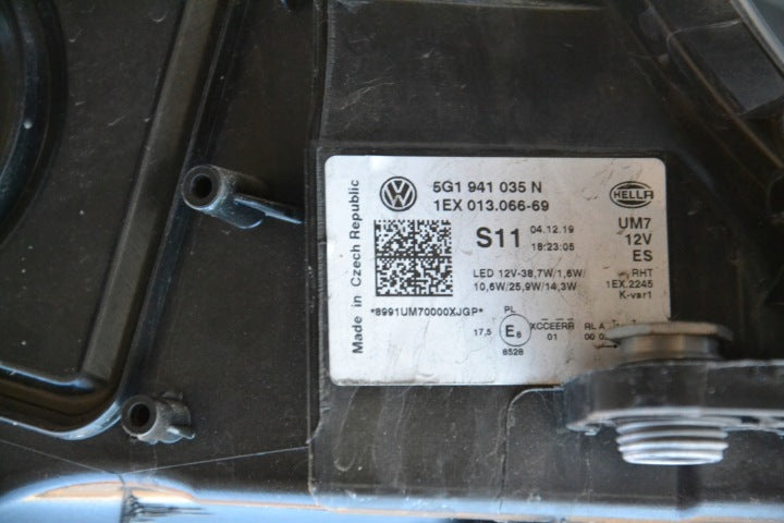 Frontscheinwerfer VW Golf VII 5G1941035N LED Links Scheinwerfer Headlight SCH7258027181xh
