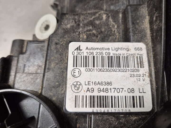 Frontscheinwerfer BMW 3 G21 G20 9481707-08 Laser Links Scheinwerfer Headlight SCH7274762973uv