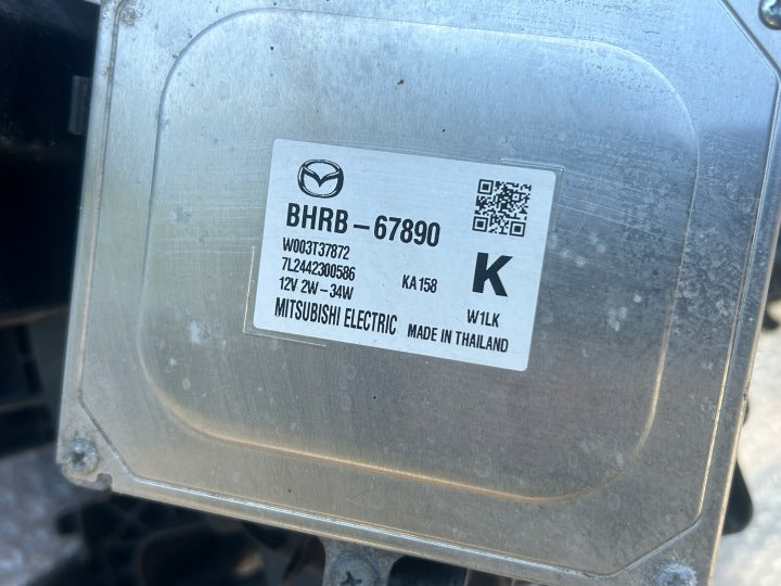 Frontscheinwerfer Mazda 3 Bp BHRB67890 Links Scheinwerfer Headlight SCH7283628923wv