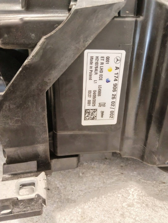 Frontscheinwerfer Mercedes-Benz Cla A1749062602 Rechts Scheinwerfer Headlight SCH7345918759kp