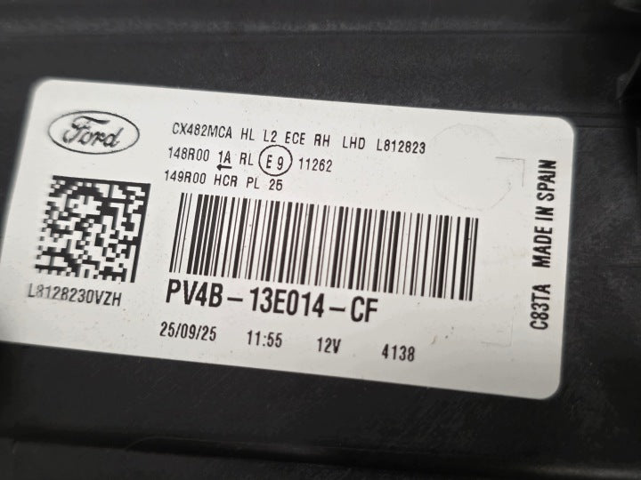 Frontscheinwerfer Ford Kuga I PV4B-13E014-CF Rechts Scheinwerfer Headlight SCH7401162755nu