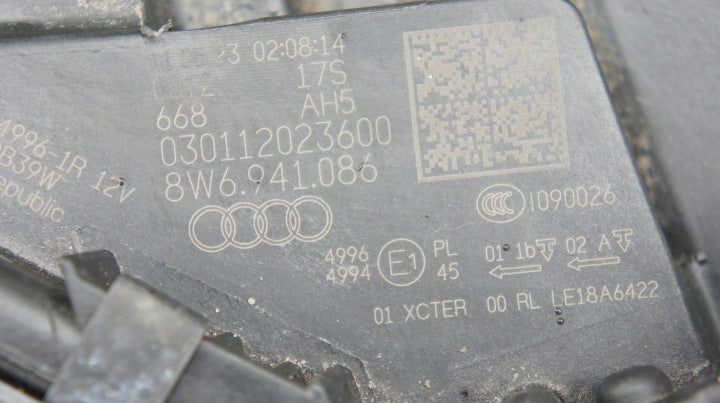 Frontscheinwerfer Audi A5 8W6941086 Laser Rechts Scheinwerfer Headlight SCH7456192620lh