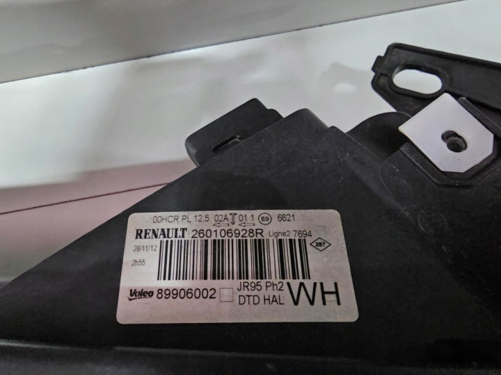 Frontscheinwerfer Renault Scenic RAV85258 260106928R Rechts Headlight SCH7526139715ru