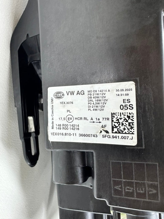 Frontscheinwerfer Cupra Formentor 5FG941007J Links Scheinwerfer Headlight SCH7541389388ii