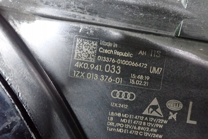 Frontscheinwerfer Audi A6 C8 4K0941033 Links Scheinwerfer Headlight SCH7585745033bx