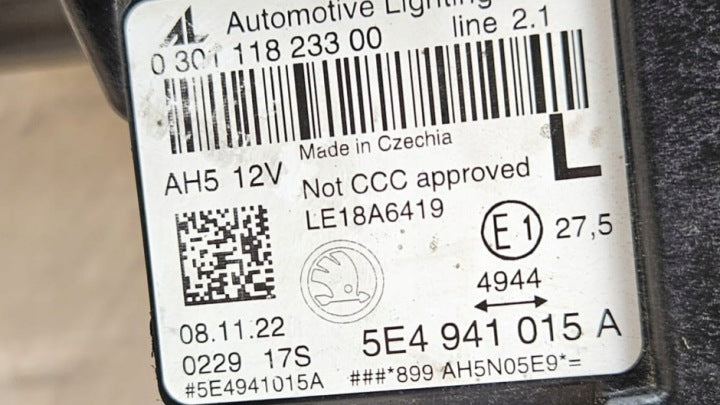 Frontscheinwerfer Skoda Octavia IV 5E4941015A LED Links Scheinwerfer Headlight SCH7599197584dm