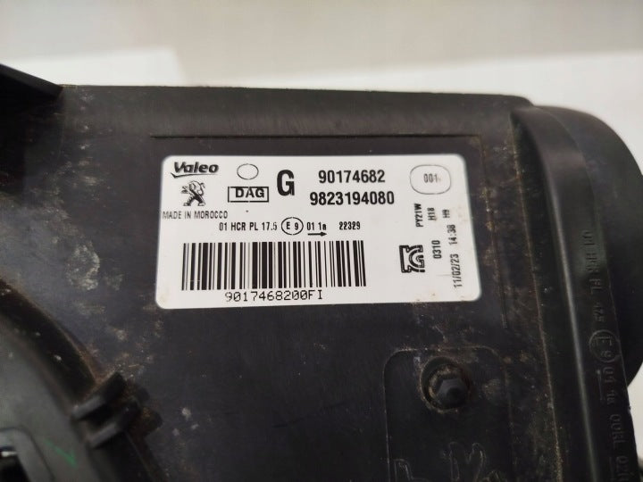 Frontscheinwerfer Peugeot 208 II 9823194080 Links Scheinwerfer Headlight SCH7617202312qd