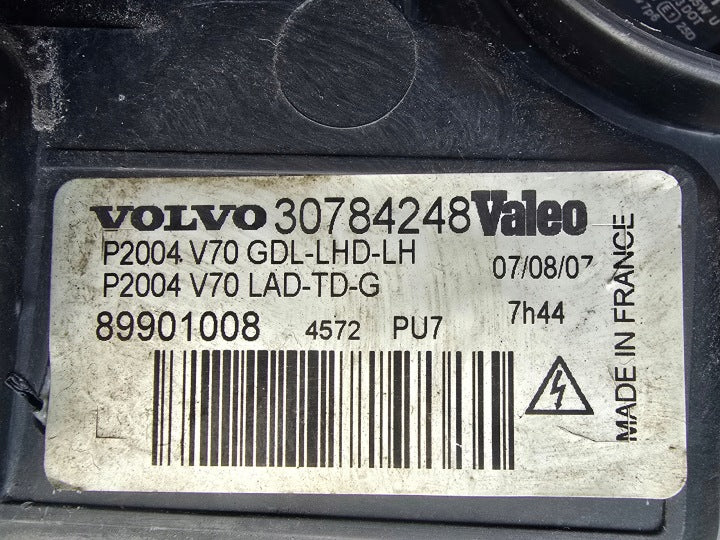 Frontscheinwerfer Volvo V70 30784248 89901008 Links Scheinwerfer Headlight SCH7648961175bm