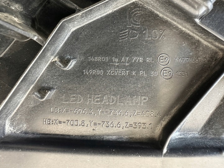Frontscheinwerfer VW 14B941035A Links Scheinwerfer Headlight SCH7667049635tb