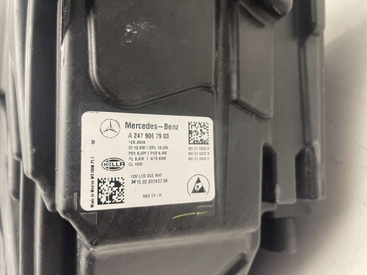 Frontscheinwerfer Mercedes-Benz Glb X247 A2479067903 LED Links Headlight SCH7670656311fa