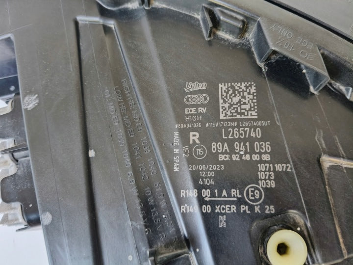 Frontscheinwerfer Audi Q4 89A941036 Full LED Rechts Scheinwerfer Headlight SCH7709692919mk