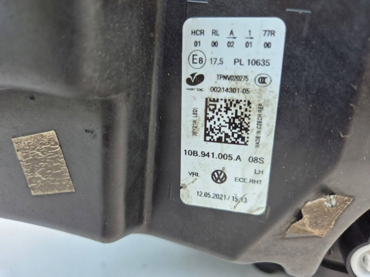 Frontscheinwerfer VW Id.3 10B941005A Links Scheinwerfer Headlight SCH7729691751rd