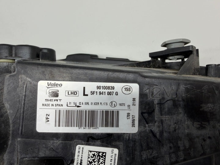 Frontscheinwerfer Seat Leon 5F1941007G LED Links Scheinwerfer Headlight SCH7756780817hg