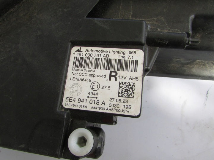 Frontscheinwerfer Skoda Octavia IV 5E4941018A LED Rechts Scheinwerfer Headlight SCH7820515843fc