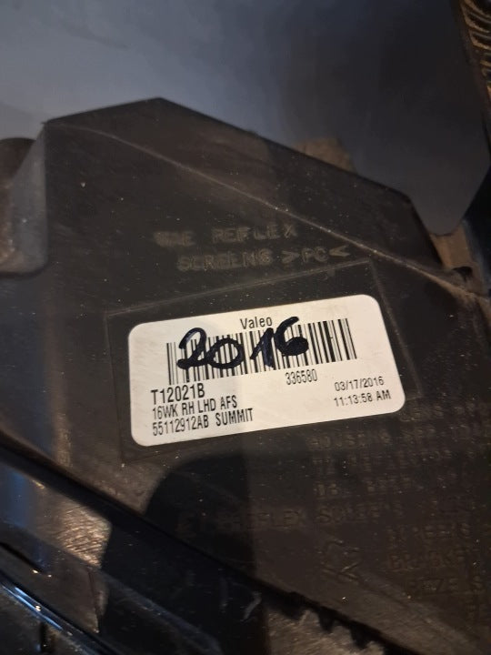 Frontscheinwerfer Jeep Grand Cherokee Wk2 55112912AB Rechts Headlight SCH7849623435fj