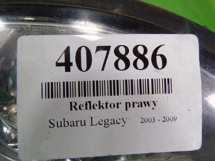 Frontscheinwerfer Subaru Legacy IV 407886 Rechts Scheinwerfer Headlight SCH7897087072wr
