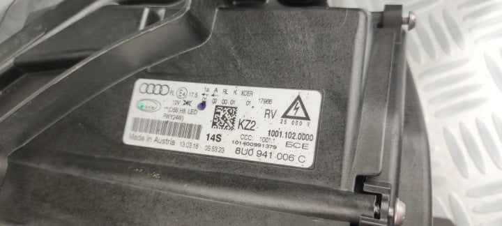 Frontscheinwerfer Audi Q3 8U941006C Rechts Scheinwerfer Headlight SCH7898741990gf